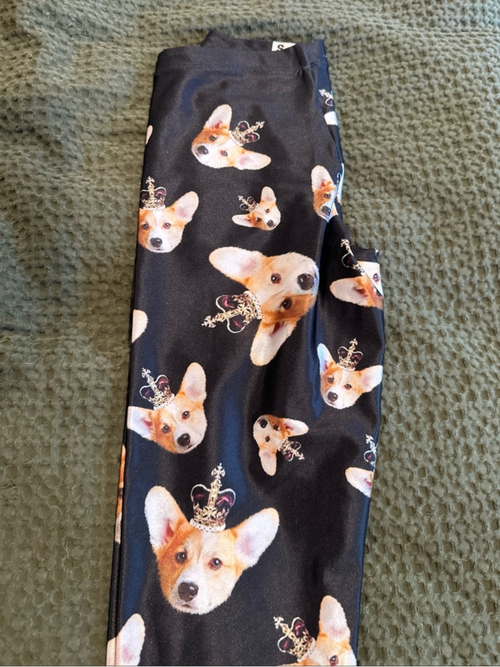 Goldsheep Women’s Corgi Print Leggings